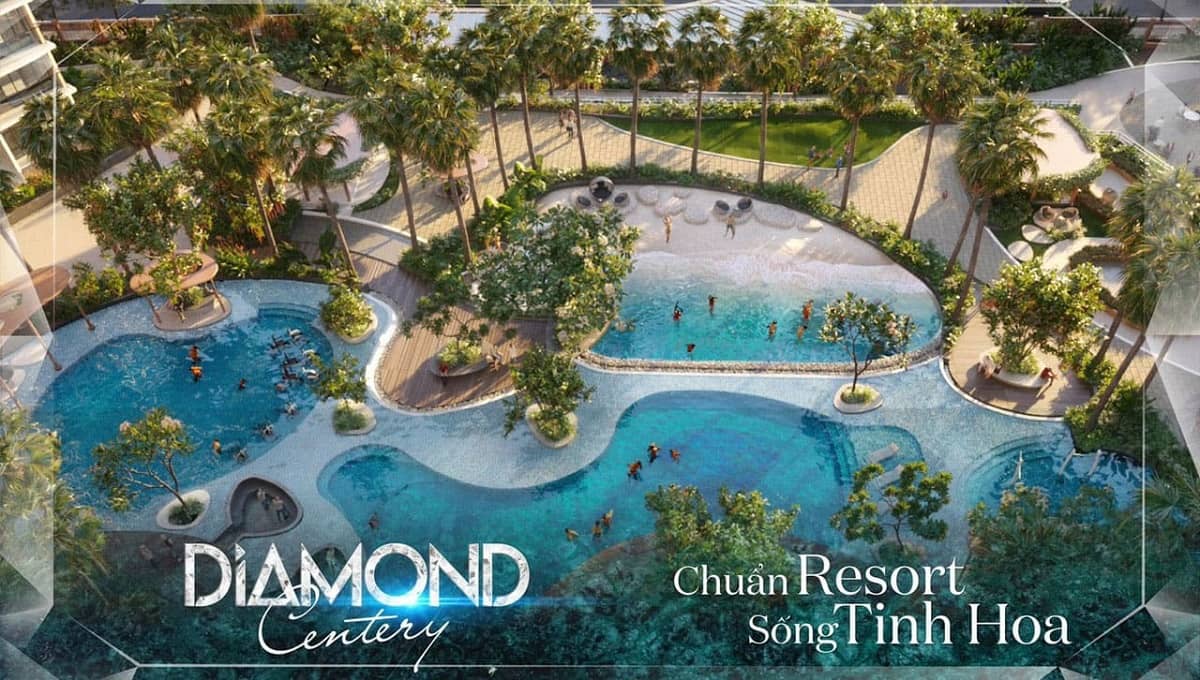Khu tiện ích chuẩn Resort tẠI Diamond Centery Celadon City