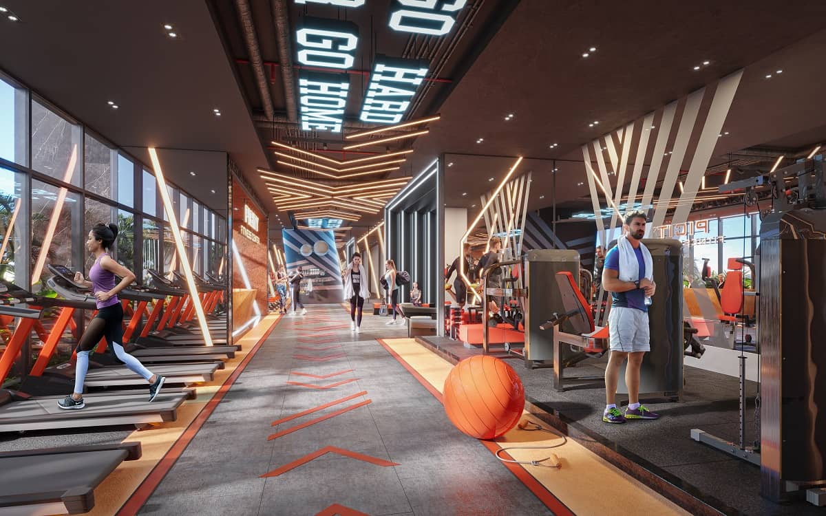 Tiện ích Phòng Gym sang trọng đẳng cấp thượng lưu