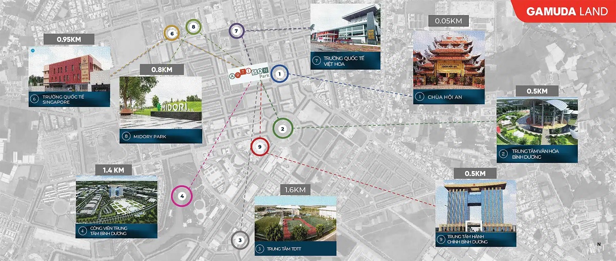 tiện ích trong tầm tay tại Artisan Park