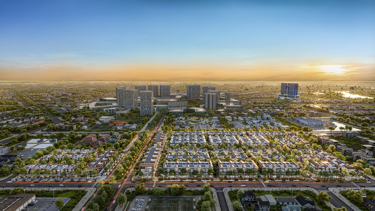 Phối cảnh tổng quan Artisan Park Bình Dương