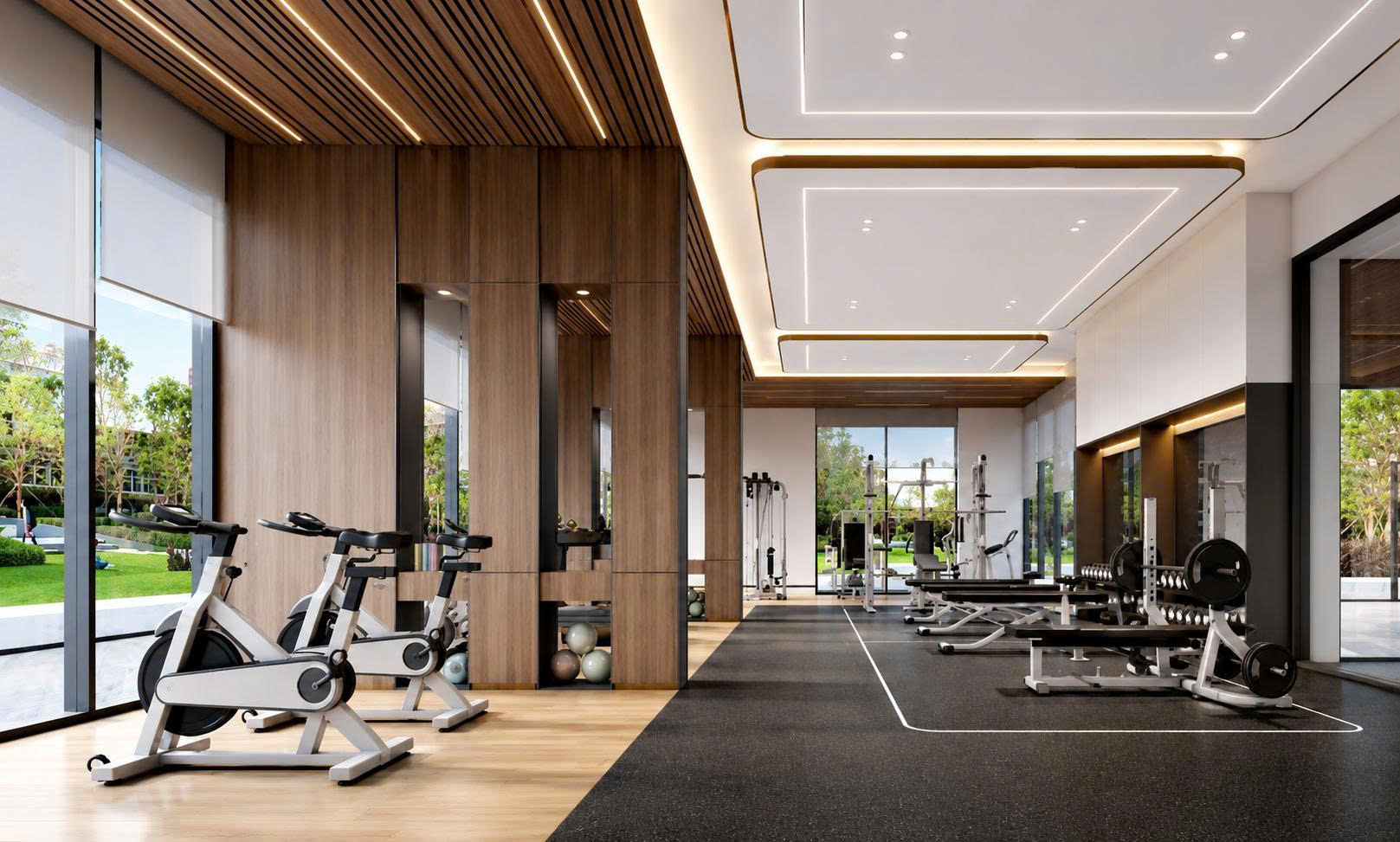 Phòng Gym đa năng