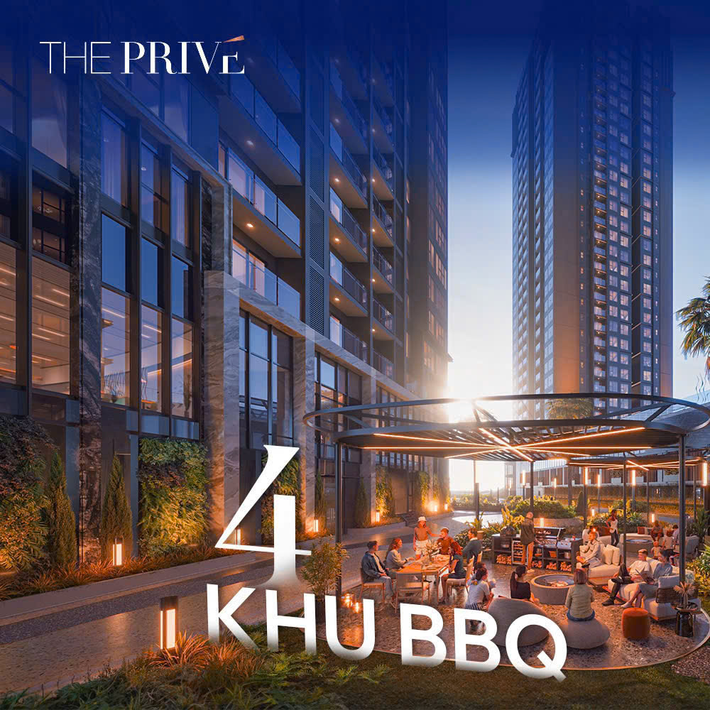 4 khu vực BBQ